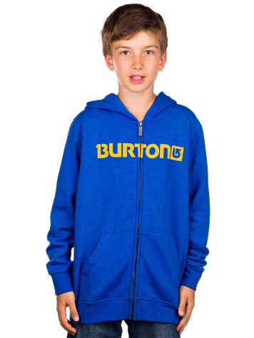 Burton Logo Horizontal Zip Hoodie Boys Burton Logo Horizontal Zip Hoodie Boys