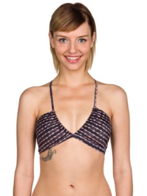 Harmonic Stripe Bandeau Bikini Top