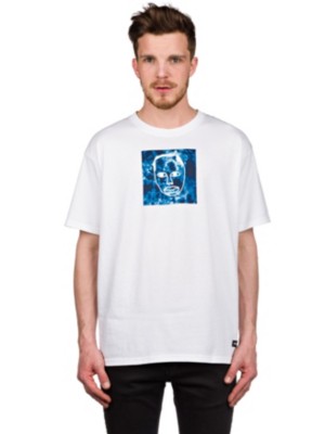 Tie Dye Face Square T-Shirt