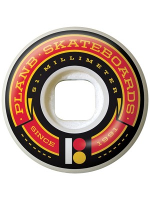 Team Banner Red 51mm Wheels