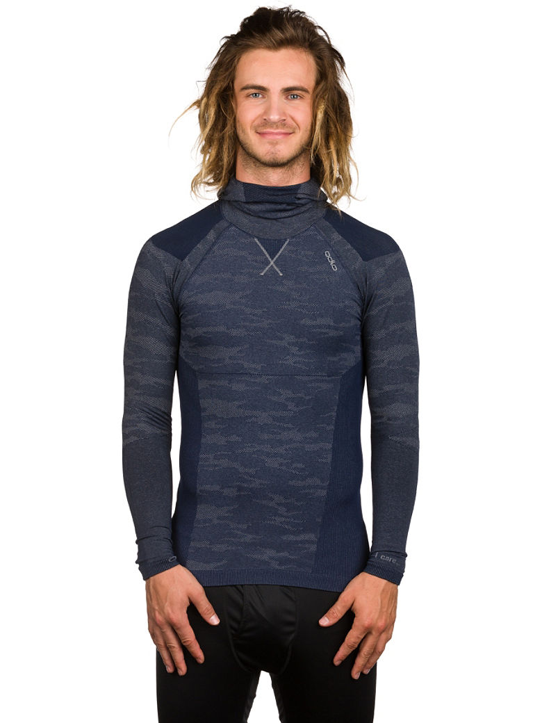 Evolution Warm Tech Tee LS with Facemask
