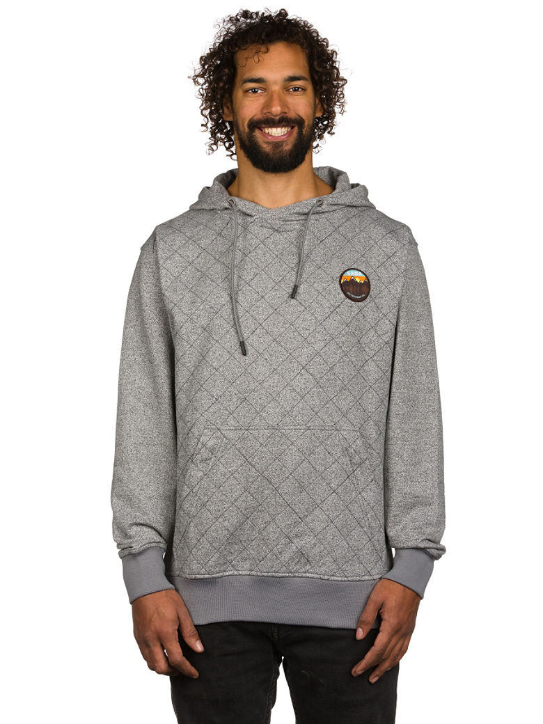 Quilted Pullover Hoodie