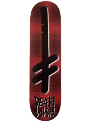 Gang Logo Red Plaid 8.25" Deck