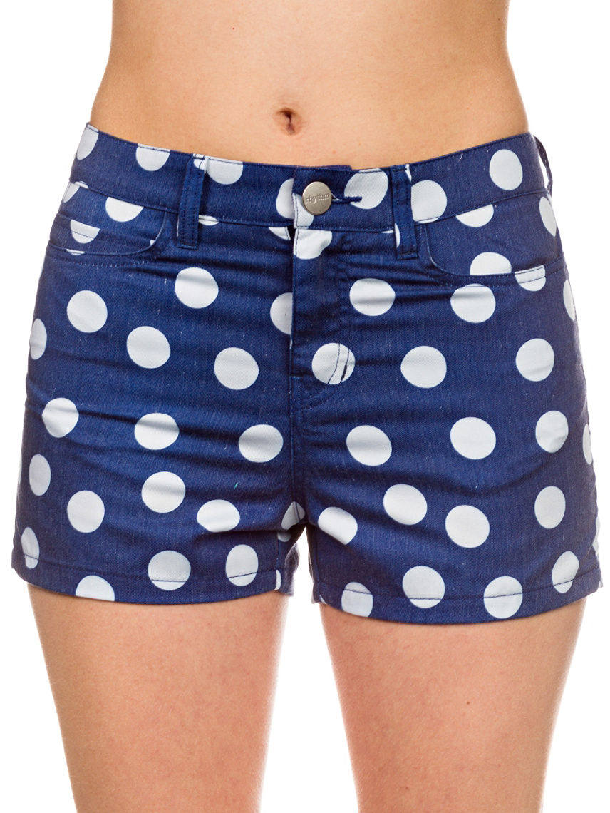 Polka Dot High Waisted Shorts