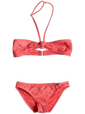 Buy Roxy Girly Roxy Bandeau Set Bikini Girls online at blue-tomato.com